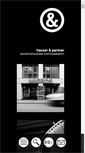 Mobile Screenshot of hauser-partner.ch